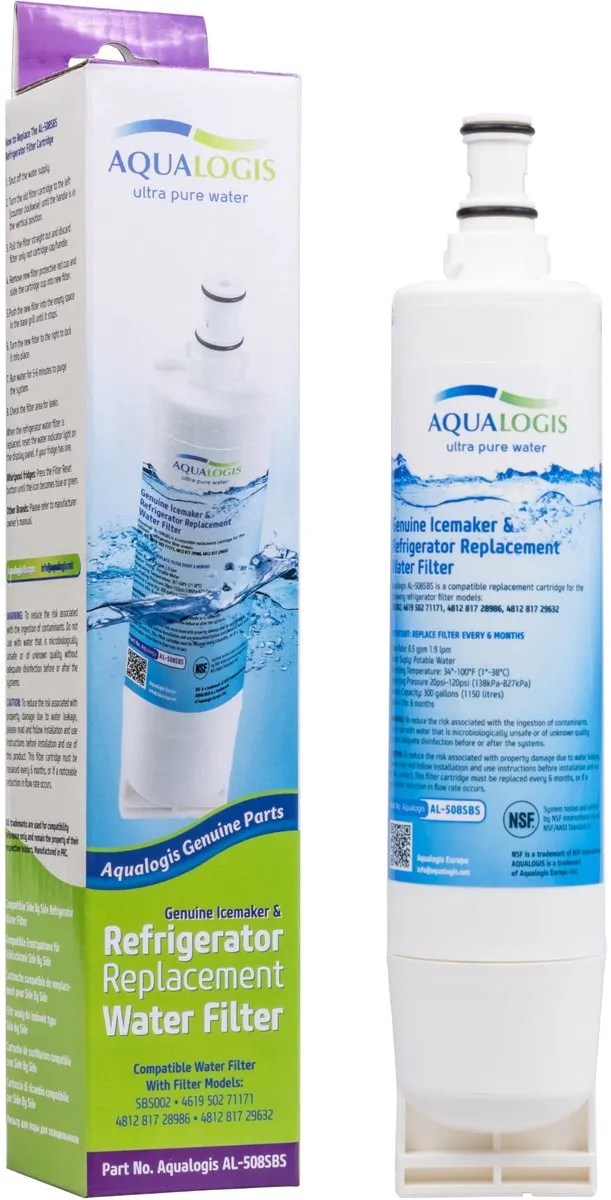 Whirlpool Aqualogis AL-508SBS Koelkastfilter