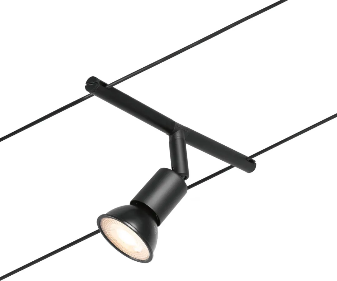 Paulmann Salt Kabelverlichting Basisset 5x10W - Mat Zwart