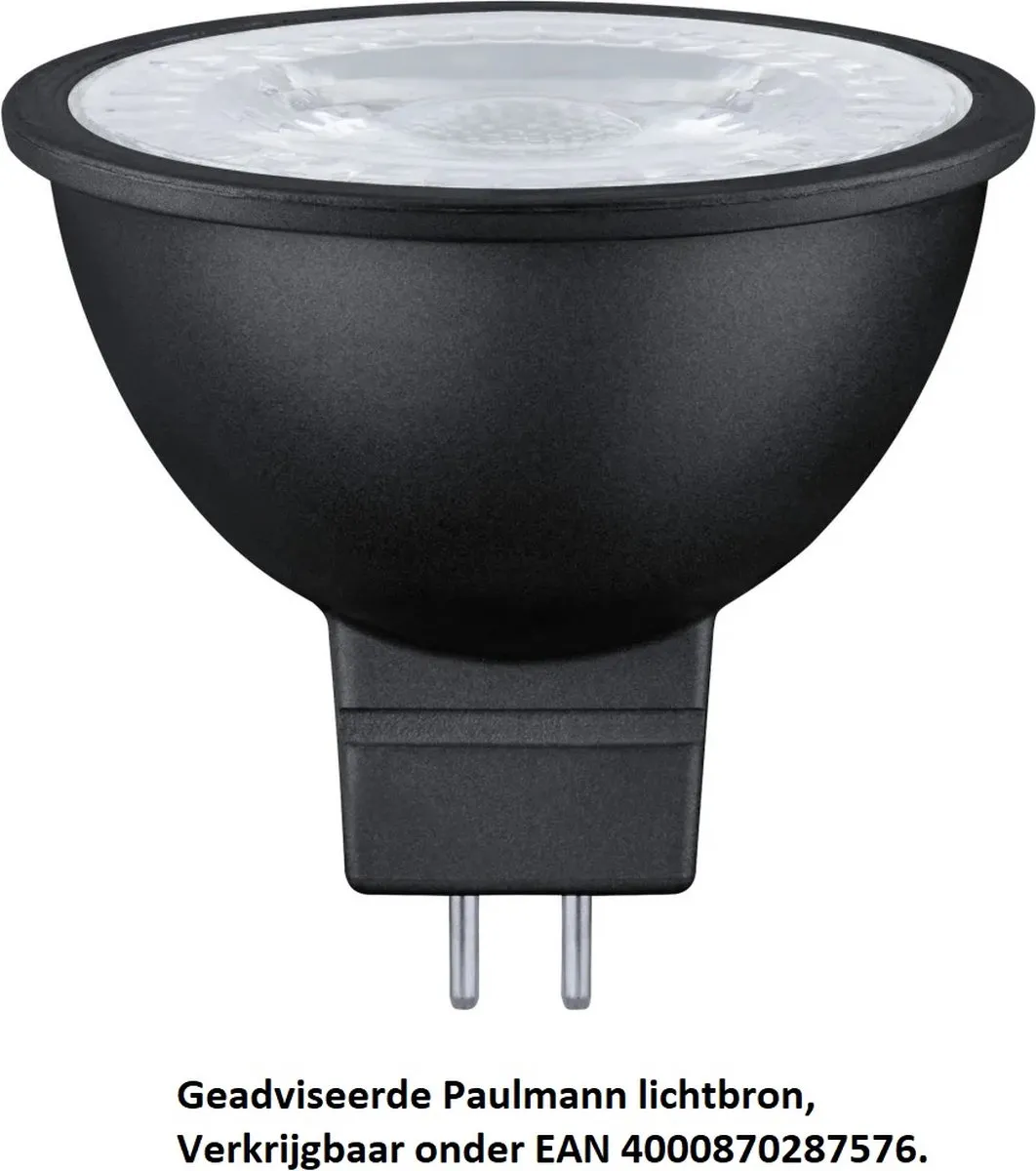 Paulmann Salt Kabelverlichting Basisset 5x10W - Mat Zwart