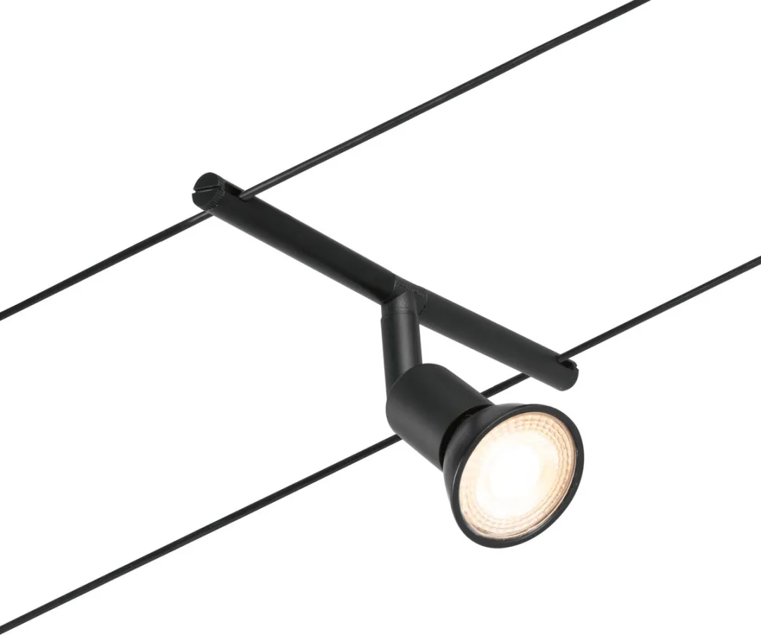 Paulmann Salt Kabelverlichting Basisset 5x10W - Mat Zwart
