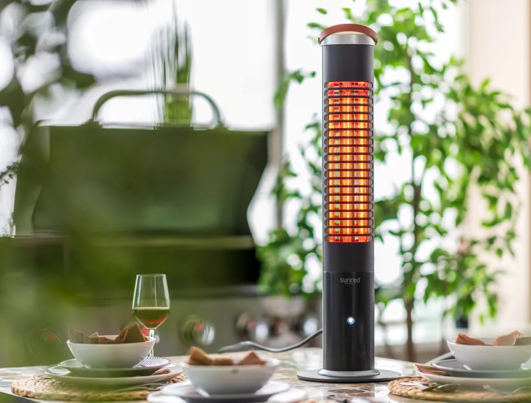 Sunred Apollo Terrasverwarmer 1200W - Zwart