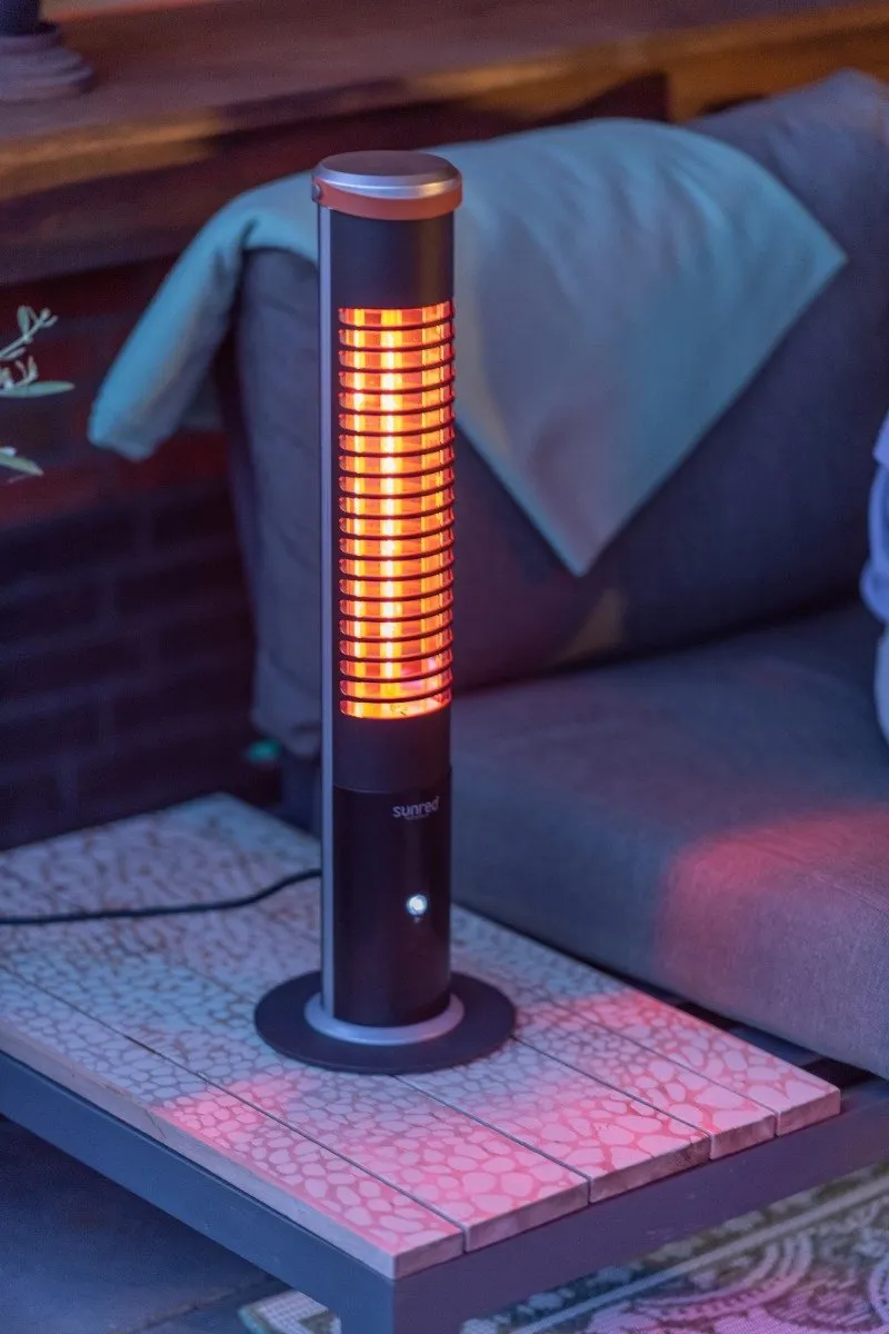 Sunred Apollo Terrasverwarmer 1200W - Zwart - afbeelding 6 van 6