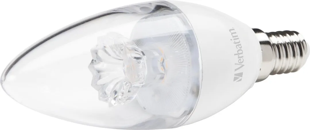 Verbatim Candle LED-lamp Warm Wit 3,1W E14 - 4 Stuks