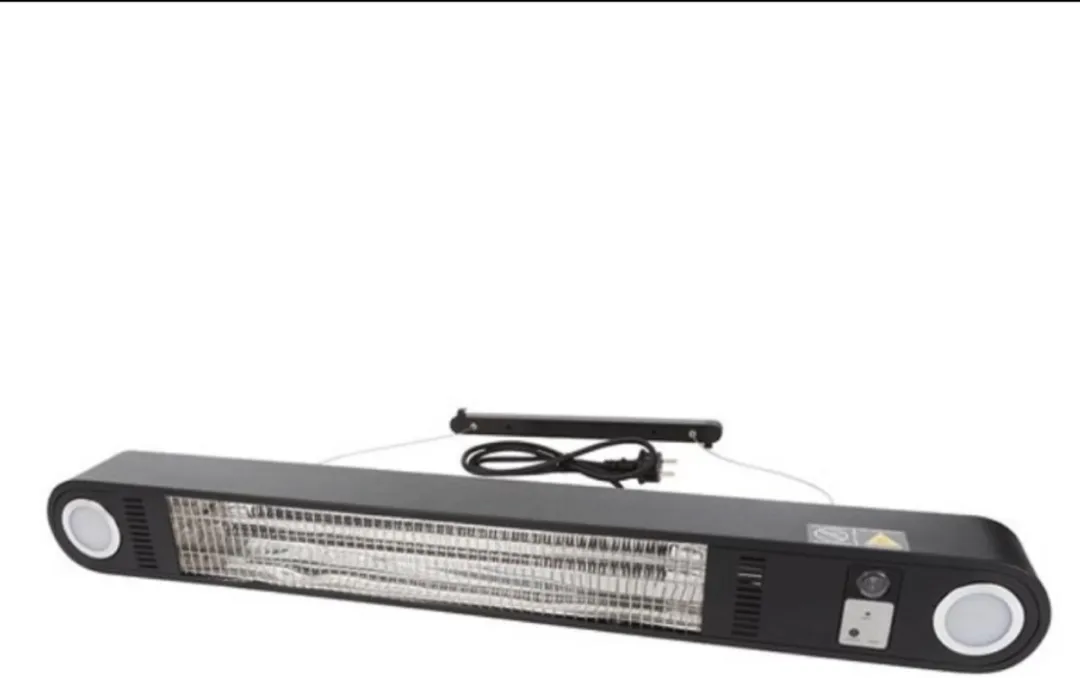 Perel Patio Heater Wand/Plafond 2000W