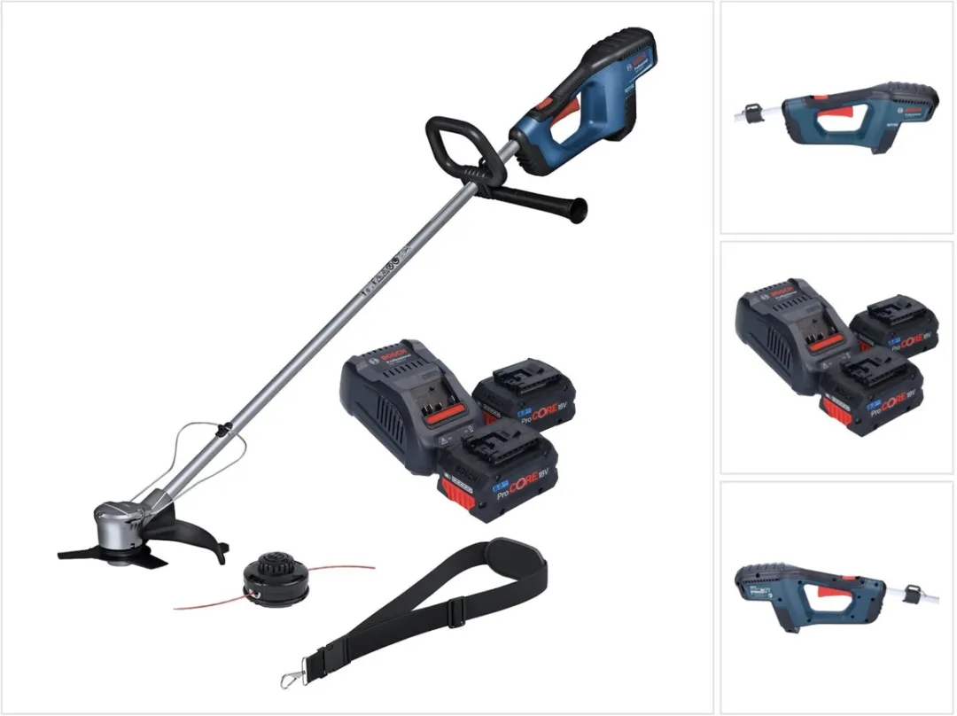 Bosch GFR 18V-23 Professionele accu bosmaaier 18 V 230 mm borstelloos + 2x ProCORE accu 8.0 Ah + lader