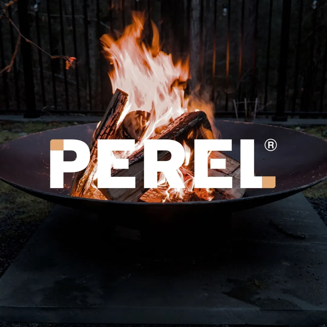 Perel Vuurschaal Gietijzer Ø56cm - Zwart