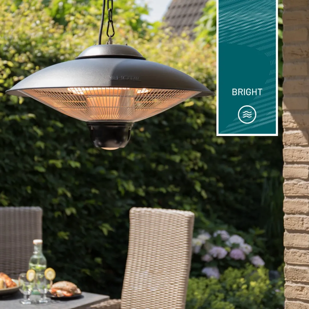 Sunred Sirius Terrasverwarmer 2100W - Zwart - 3 standen