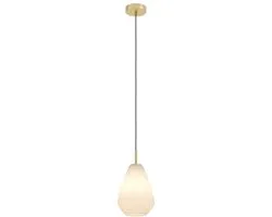 Eglo Caprarola Hanglamp - Ø20cm - Zand/Koper - Satijn Glas