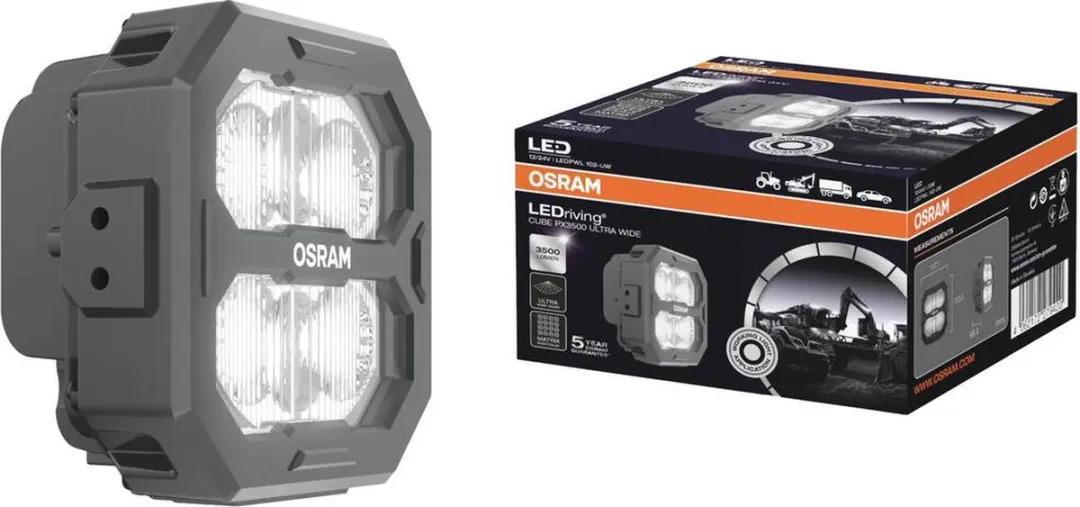 Osram LEDriving Cube PX3500 Ultra Wide 102-UW Werkschijnwerper 33W
