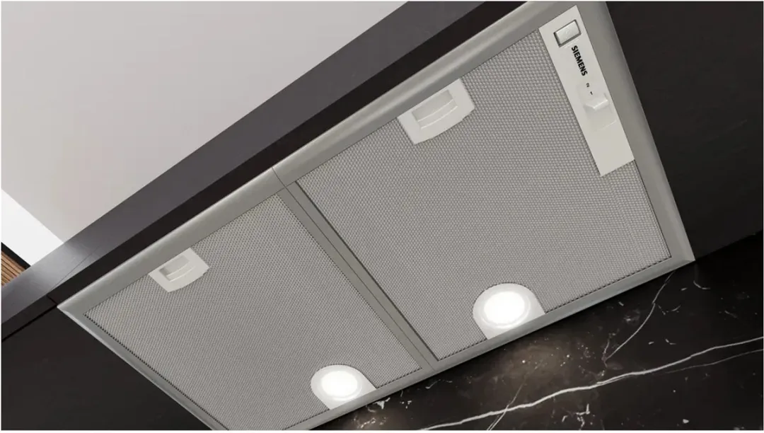 Siemens iQ300 LB75566 Afzuigkap 75cm - Zilvermetaal - 614 m³/u