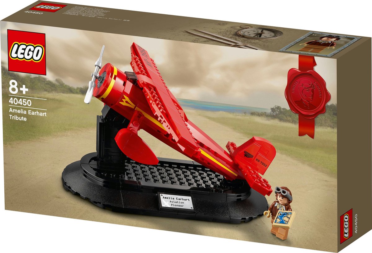Lego Eerbetoon aan Amelia Earhart 40450 Limited Edition