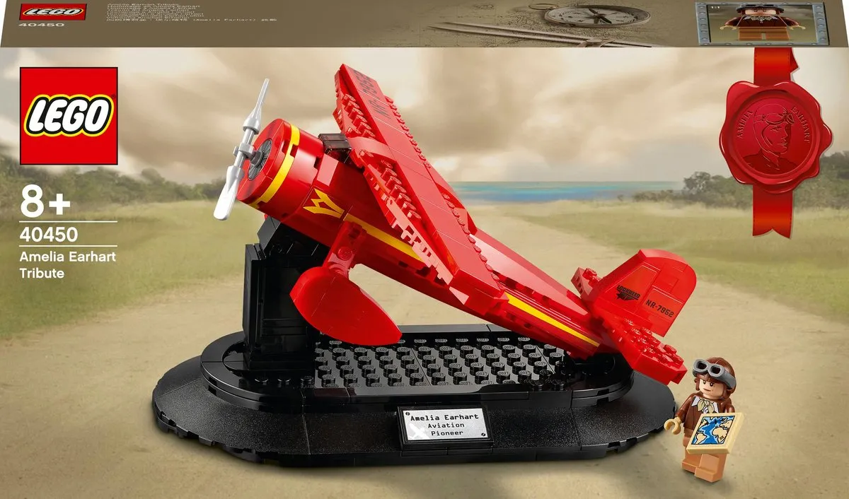 LEGO Eerbetoon aan Amelia Earhart 40450