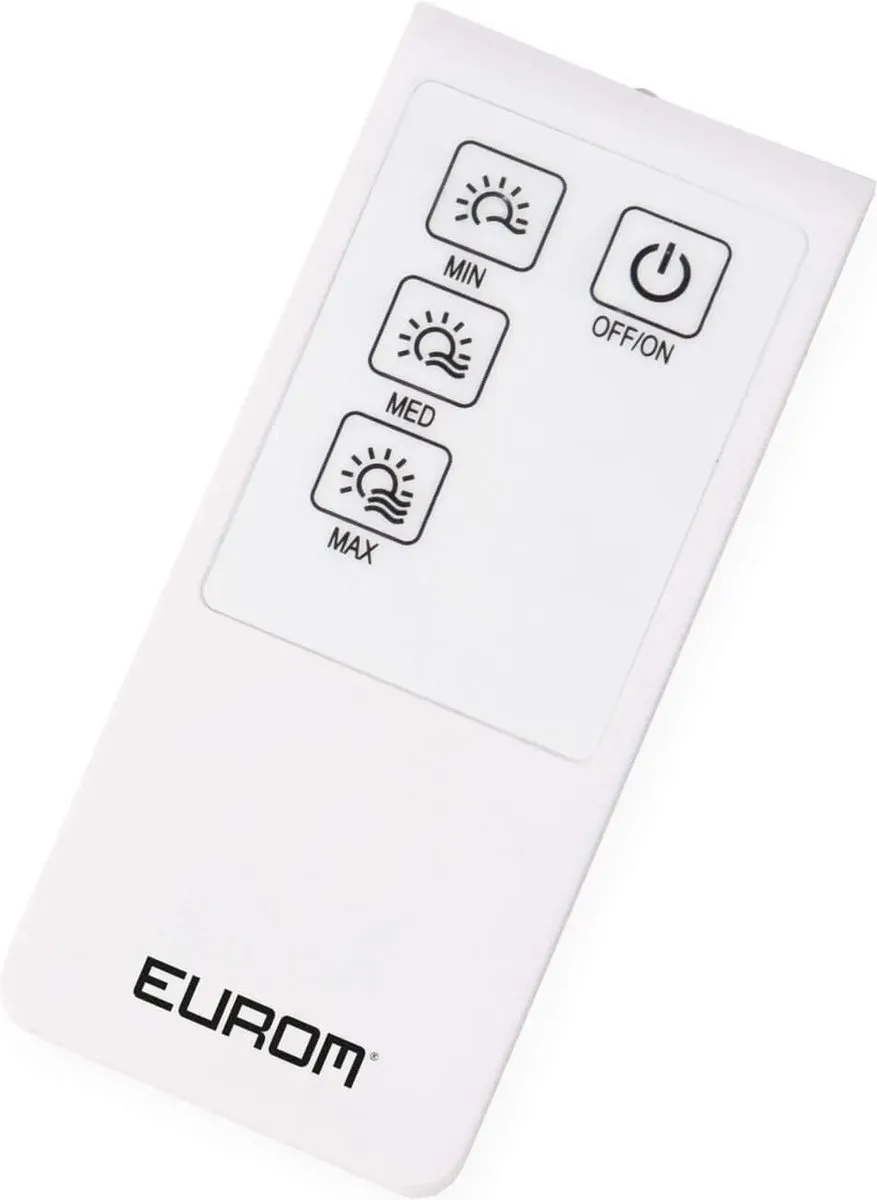 Eurom Sunset Terrasverwarmer 2000W - Zwart - afbeelding 6 van 6