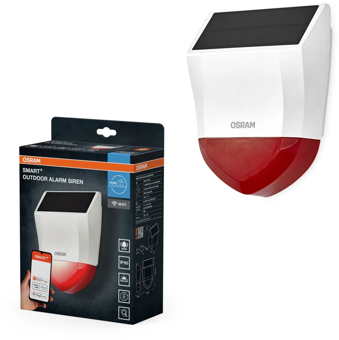 Osram SMART+ Outdoor Sirene WiFi - Wit