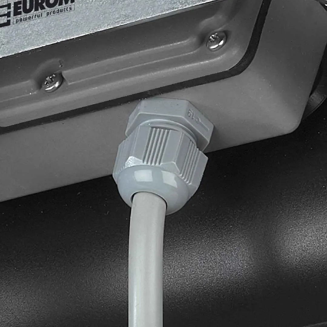 Eurom Goldsun Supra 2000 Elektrische Terrasverwarming 2000W - Zwart