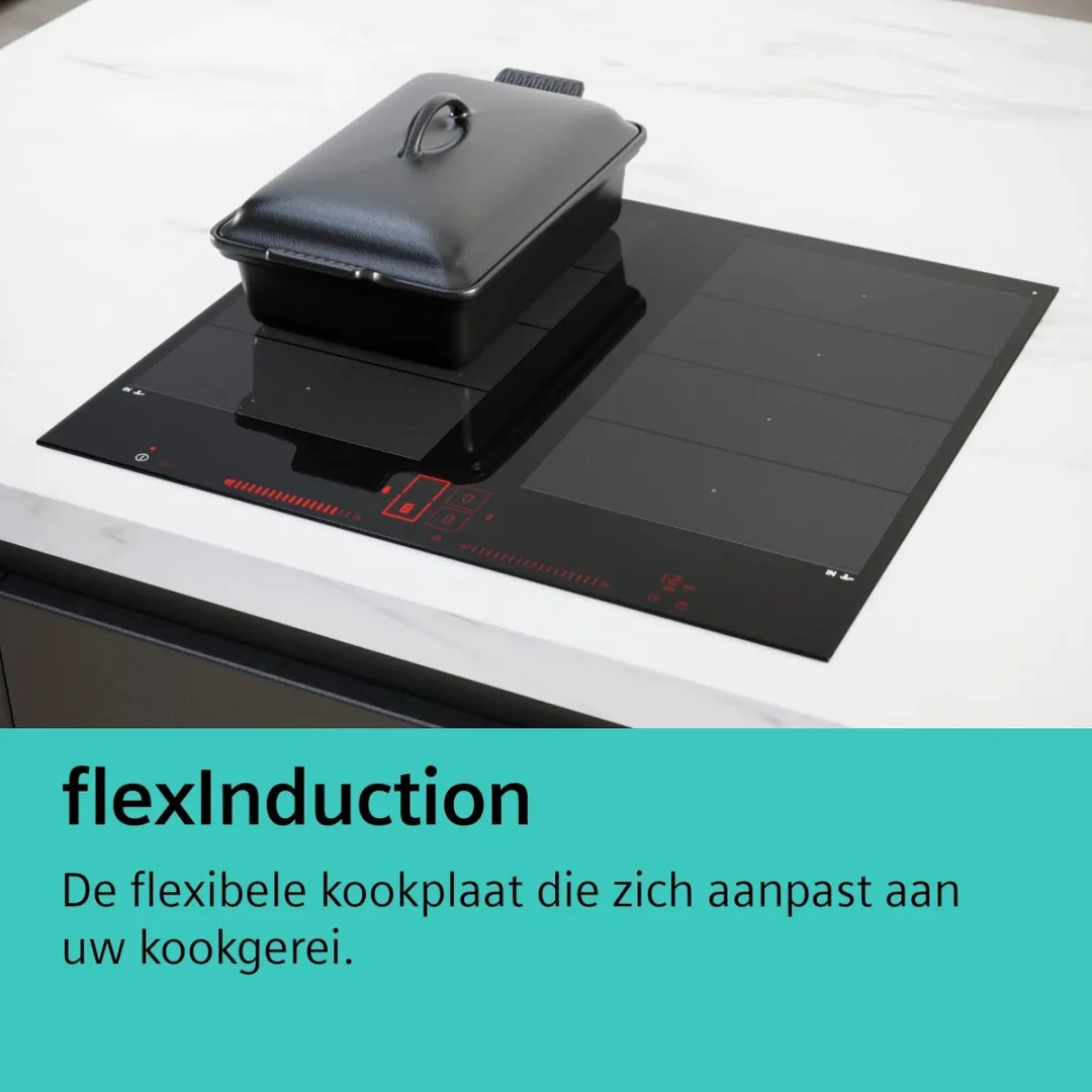 Siemens iQ700 EX651HXC1E Inductiekookplaat 60cm - 4 Zones - Zwart - afbeelding 6 van 6