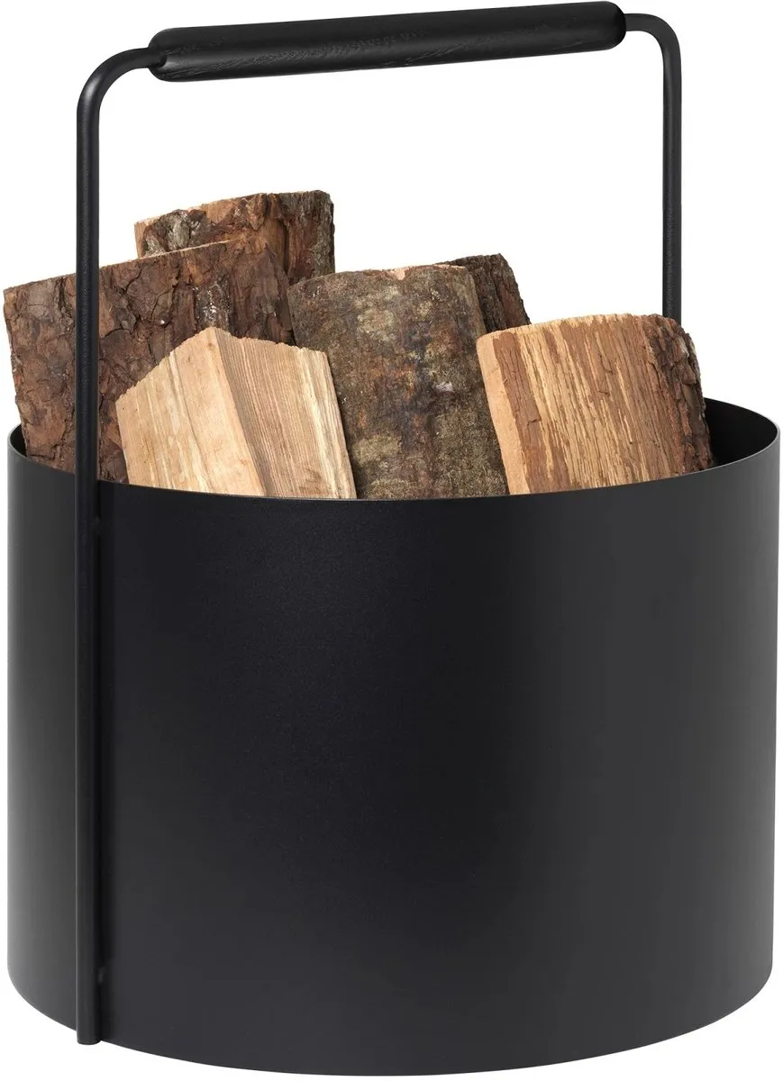 Blomus Ashi Haardhoutmand H45cm - Zwart