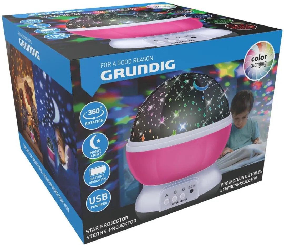 Grundig Sterrenprojector Multicolor