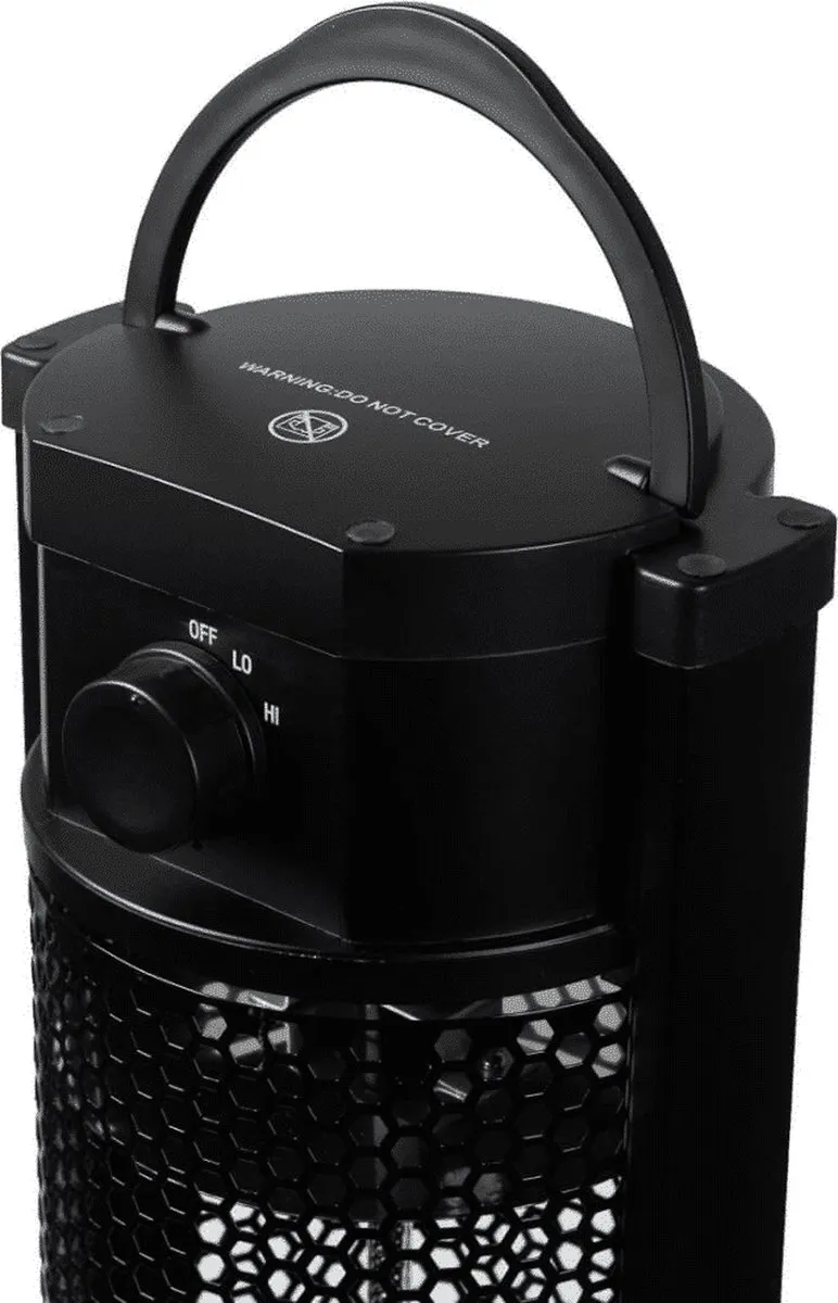 Eurom Carbon Lounge Heater 900W - Zilver