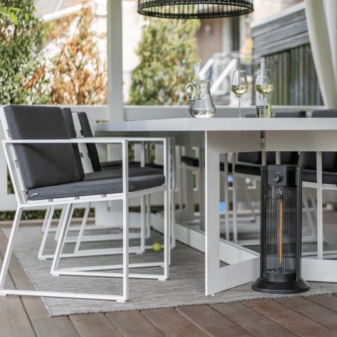 Eurom Carbon Lounge Heater 900W - Zilver - afbeelding 6 van 6