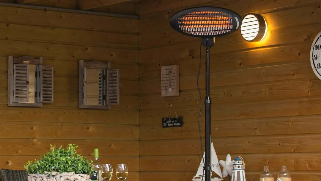 Sunred Elektra Terrasverwarmer 2000W - Zwart