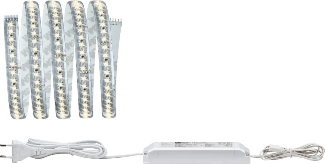 Paulmann MaxLED 1000 LED-strip basisset 150cm Warmwit - Zilver