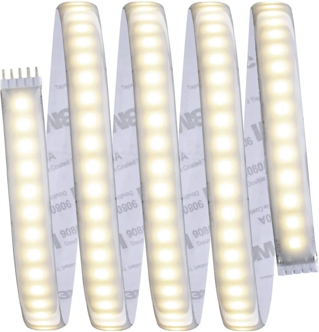 Paulmann MaxLED 1000 LED-strip basisset 150cm Warmwit - Zilver