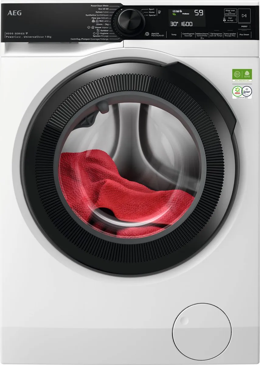 AEG LR8686UC4 Wasmachine 8 kg