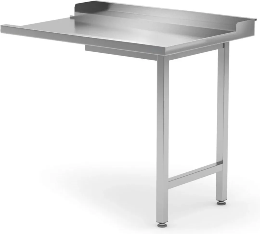 HENDI Uitlooptafel vaatwasser Rechterzijde - 1000x700x850mm