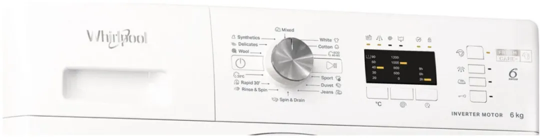Whirlpool FFL 6238 W EE Wasmachine - 6 kg 1200 RPM Wit
