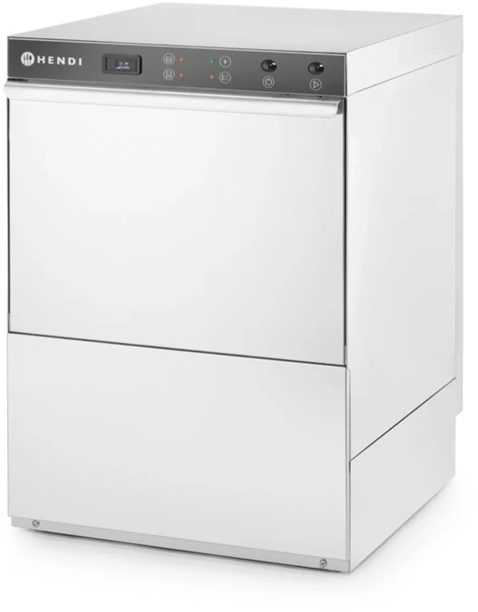 HENDI 233047 Elektronische Vaatwasser 6600W - 1 Couvert - RVS
