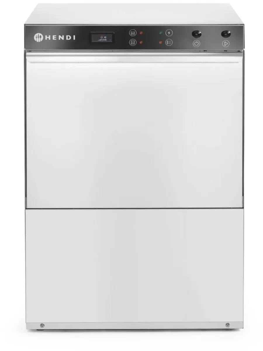 HENDI 233047 Elektronische Vaatwasser 6600W - 1 Couvert - RVS