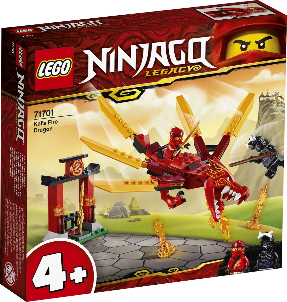 LEGO Ninjago Kai's Vuurdraak 71701