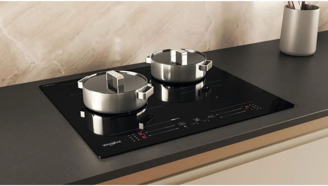 Whirlpool WFS3660CPNE Inductiekookplaat 59cm - 4 Zones - Zwart