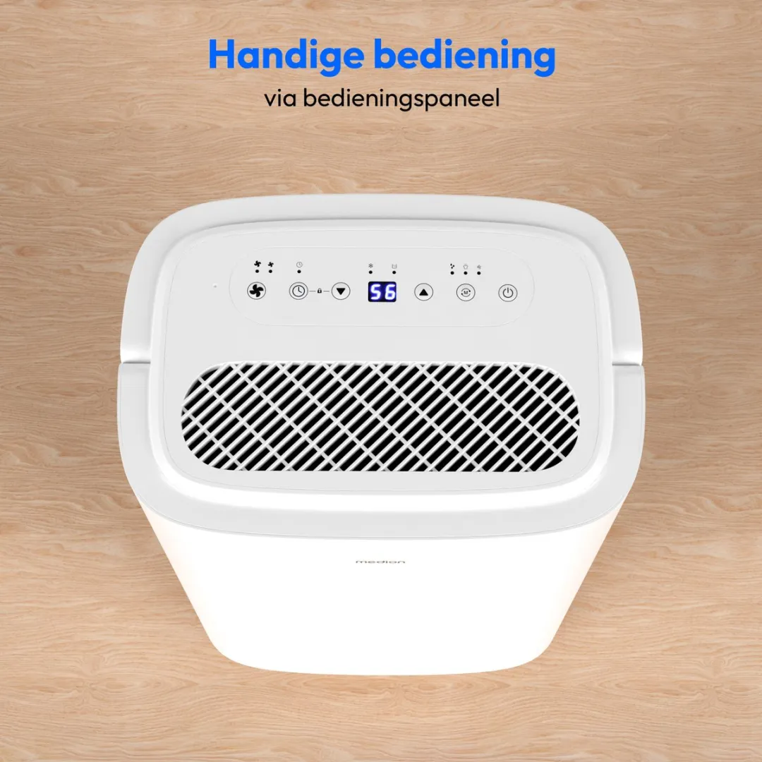 Medion MD12048 Luchtontvochtiger 20L/24u - 20m² - Wit