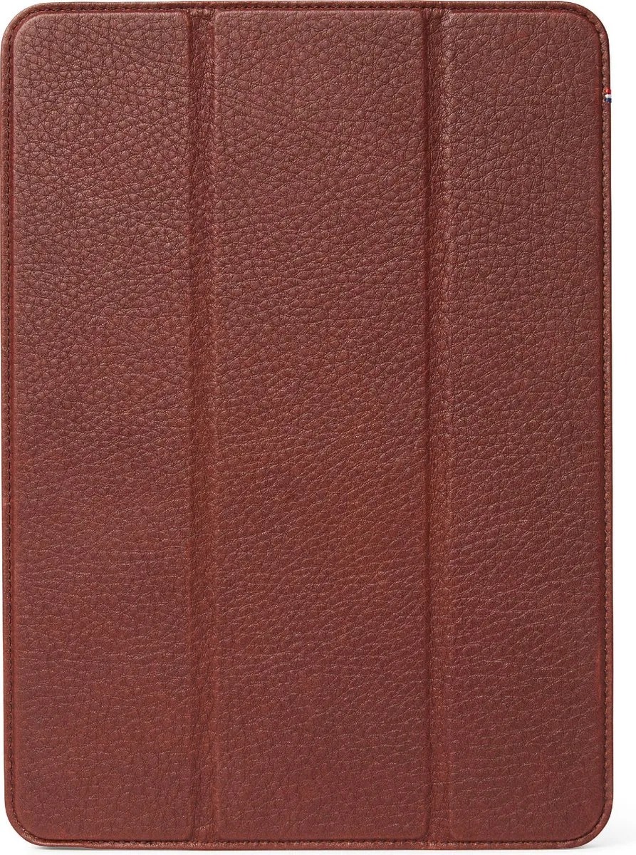 Decoded Slim Cover D20IPAP11SC1CBN - Full Grain Leren Book Case - 11" - Kaneelbruin
