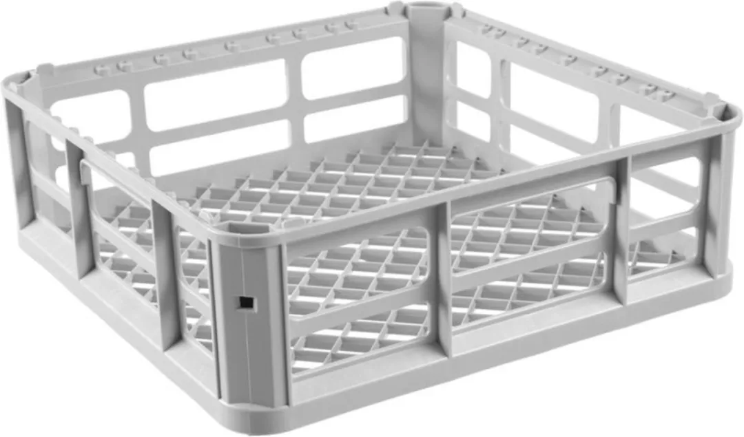 HENDI 233016 Glazen Vaatwasser 40x40cm - RVS
