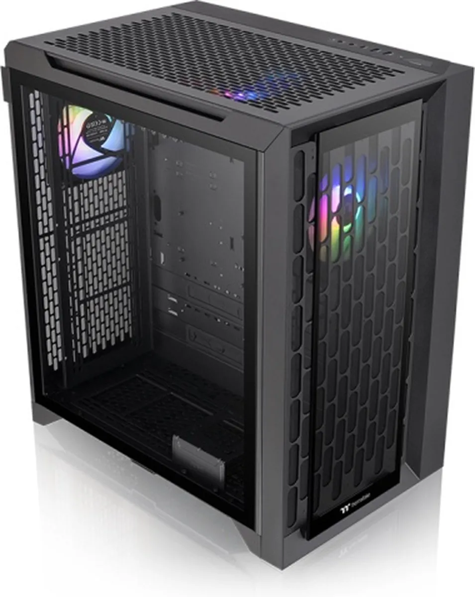 Thermaltake C700 TG Midi Tower - Zwart