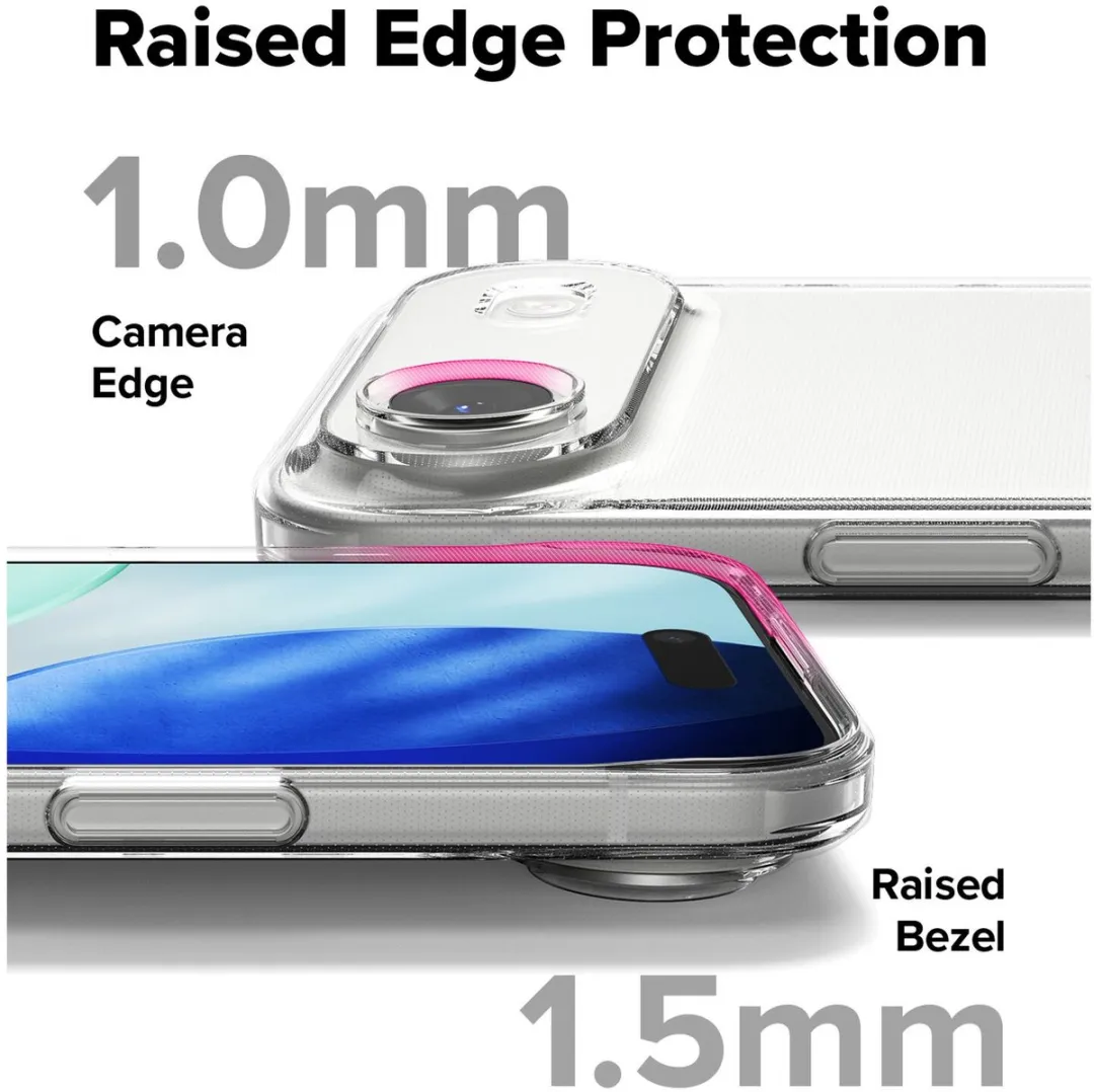 Ringke Air Hoesje iPhone Air - Transparant TPU