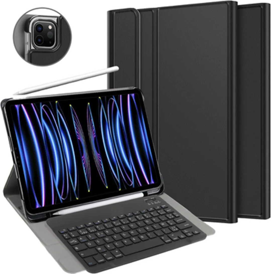 Just in Case Tablet Hoes met Toetsenbord 12.9"
