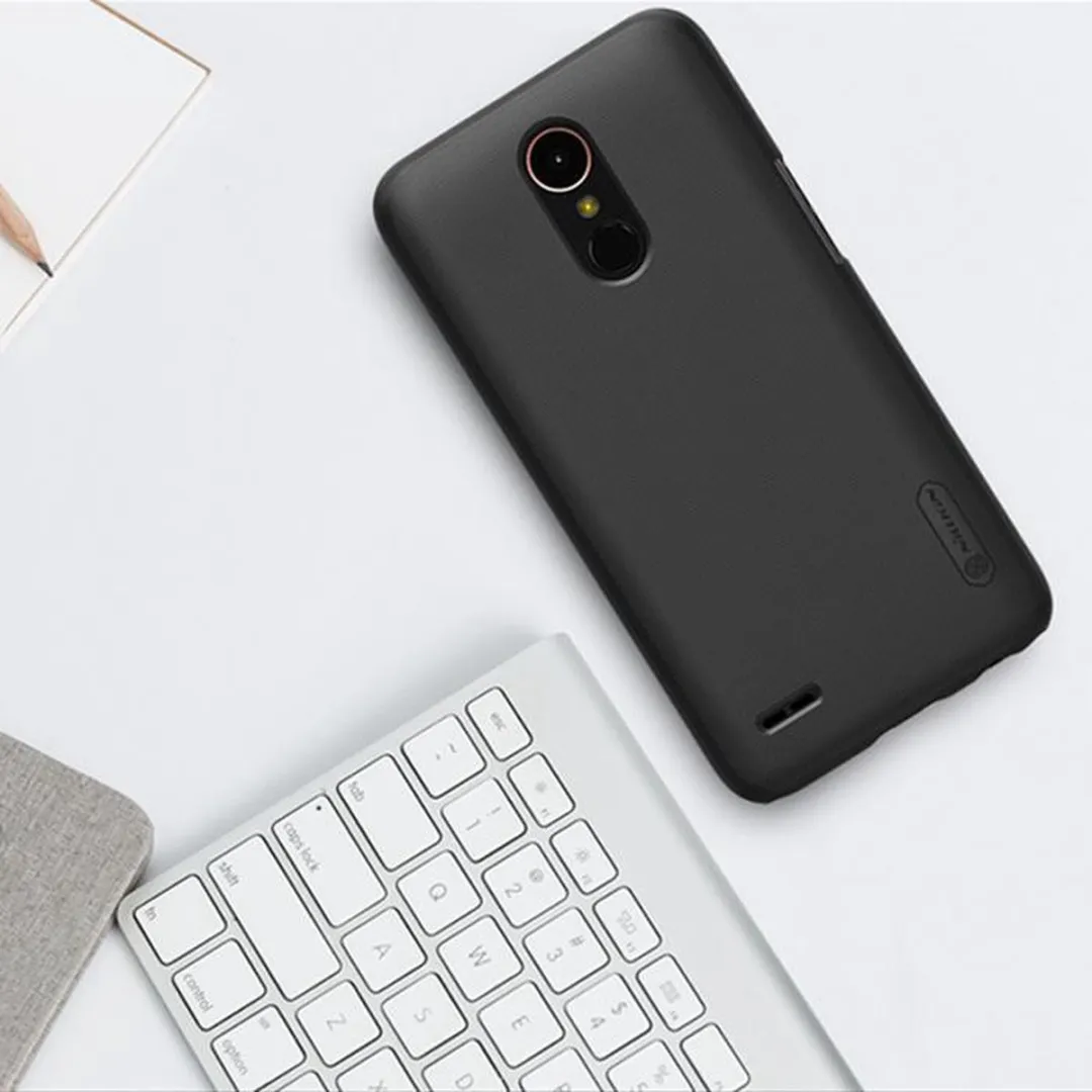 Nillkin Frosted Shield Hoesje LG K10 (2017) - Zwart - afbeelding 6 van 6