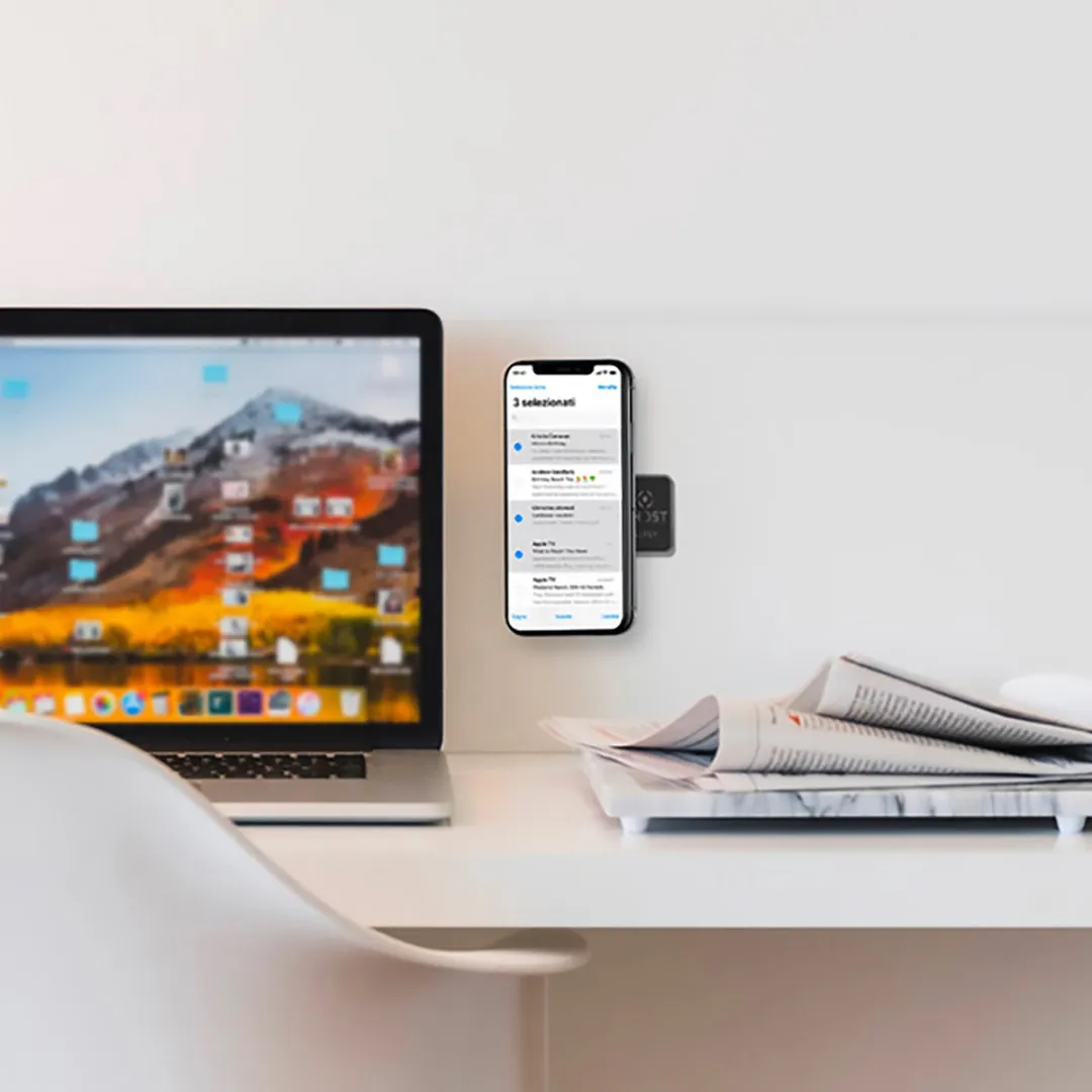 Celly Ghost Super Fix Magnetische Telefoonhouder - Zwart