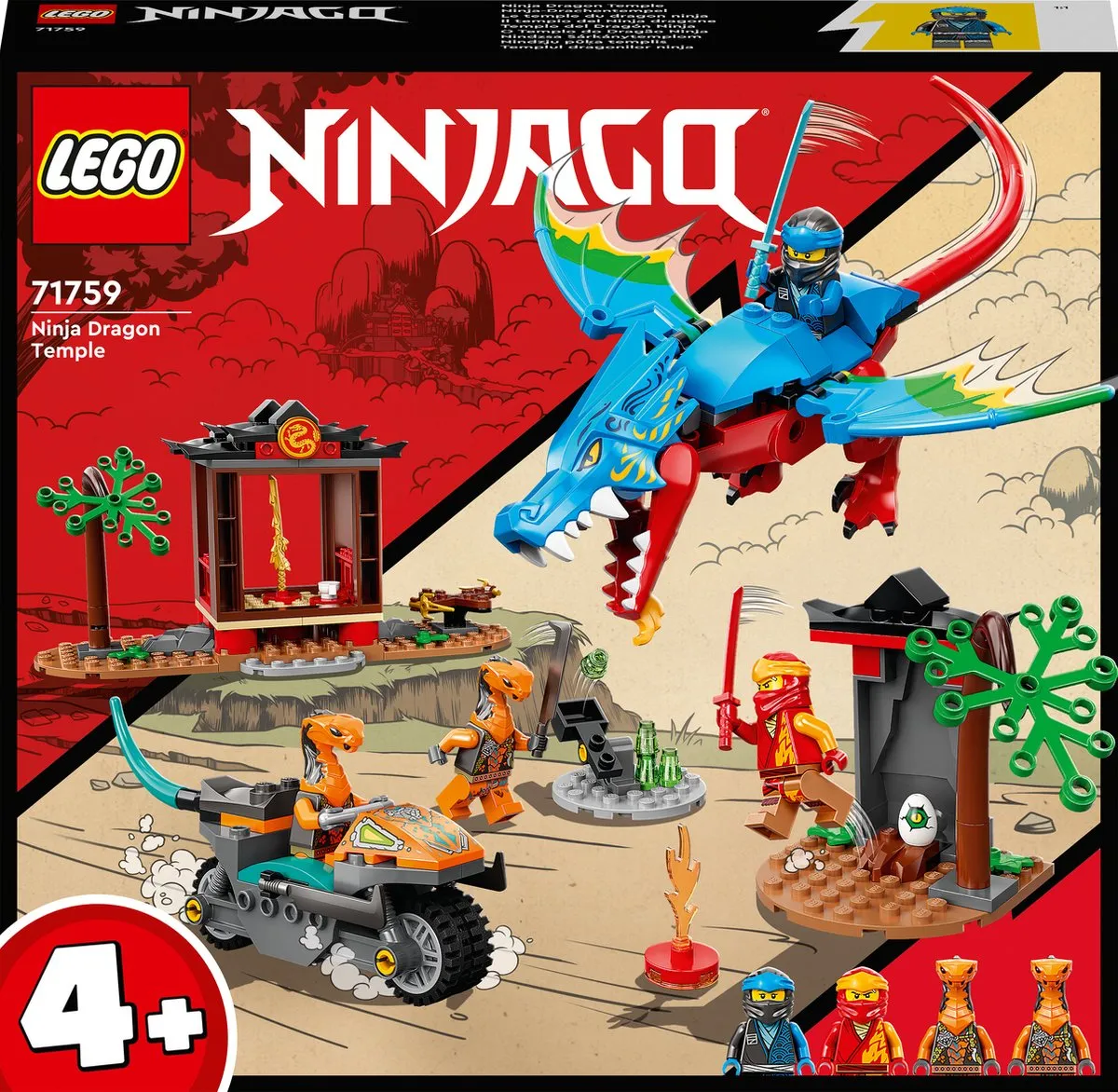 LEGO Ninjago Ninja Drakentempel 71759