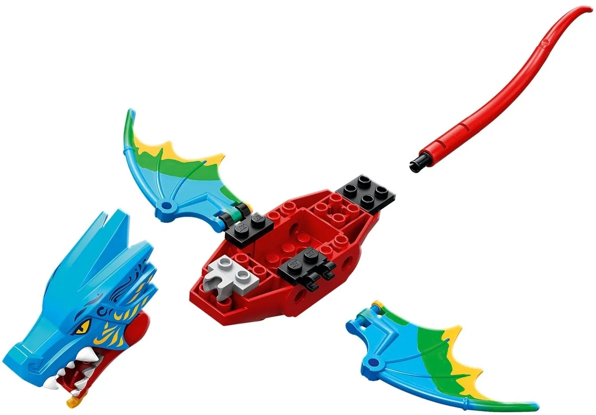 LEGO Ninjago Ninja Drakentempel 71759 - 4 Minifiguren