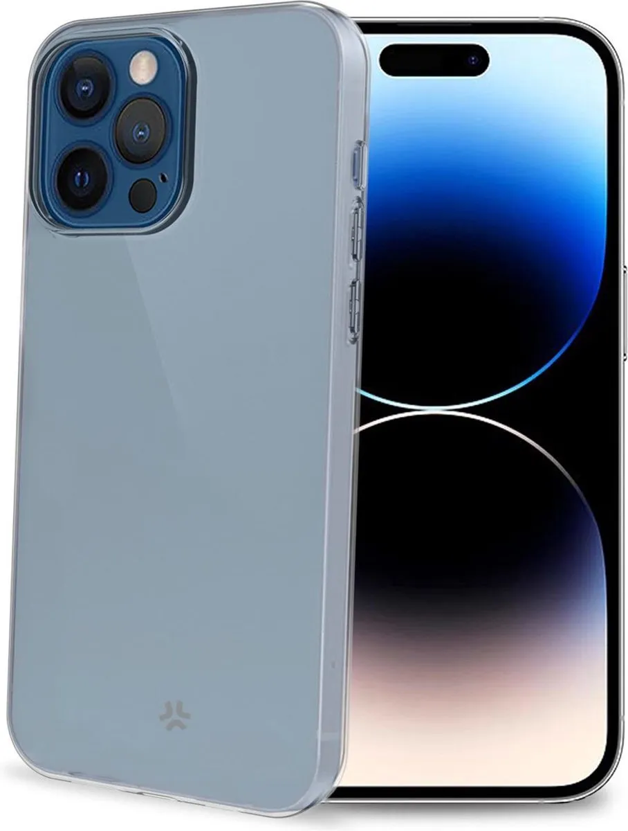 Celly Gelskin Siliconen Hoesje iPhone 15 Pro - Transparant - MPN 8021735204749