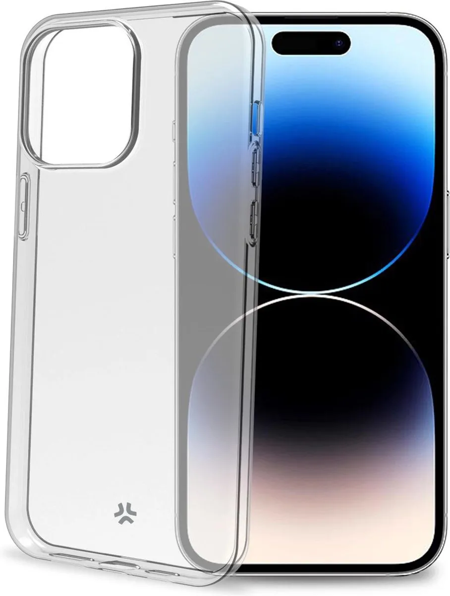 Celly Gelskin Siliconen Hoesje iPhone 15 Pro - Transparant - MPN 8021735204749