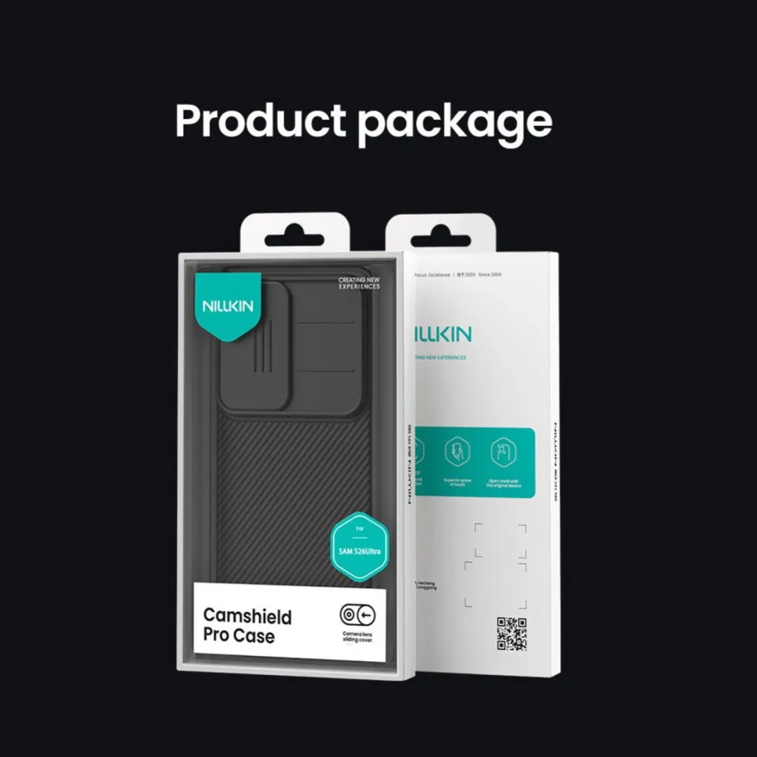 Nillkin CamShield Pro Hoesje Samsung Galaxy S26 Ultra - Zwart