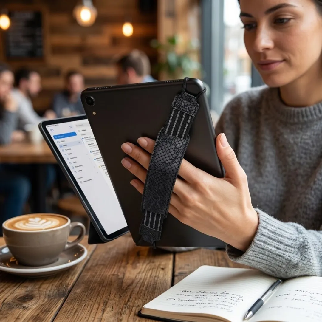 NuveX Tablet Houder Zwart - 11 Inch