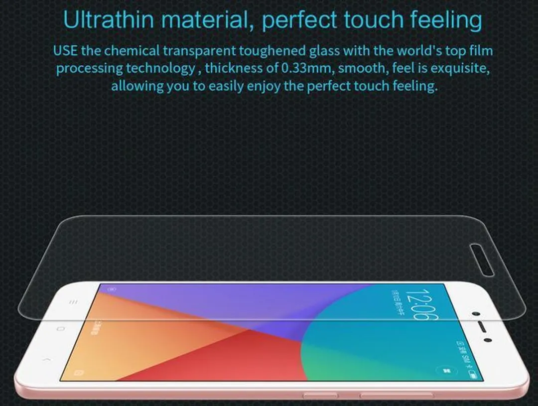 Nillkin DisplayFolio Tempered Glass 9H Xiaomi Redmi Note 5A - afbeelding 3 van 5