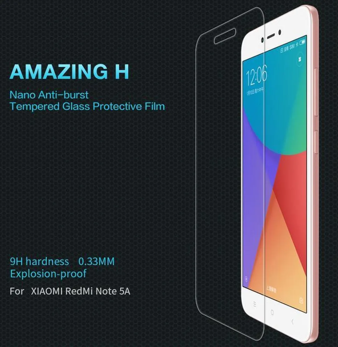 Nillkin DisplayFolio Tempered Glass 9H Xiaomi Redmi Note 5A - afbeelding 2 van 5